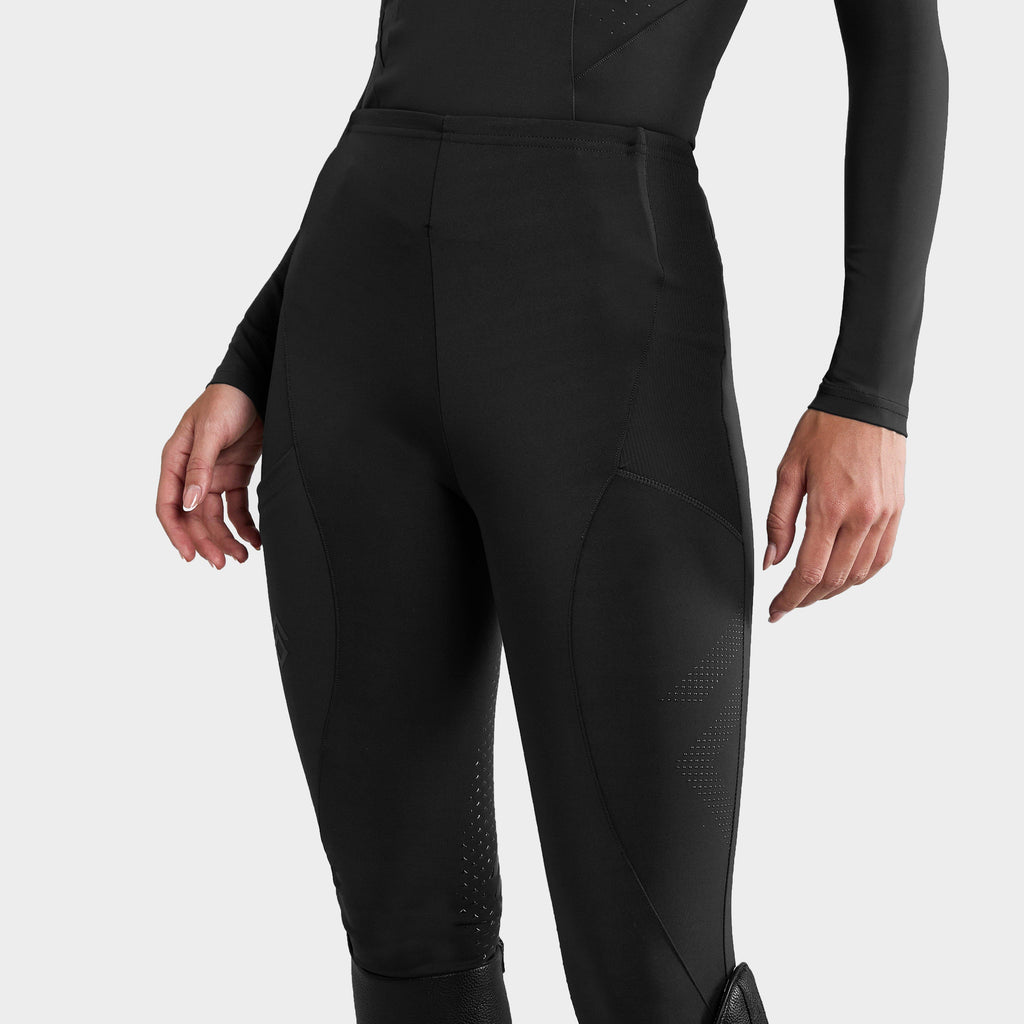 Women’s Core Full Seat Riding Leggings Black