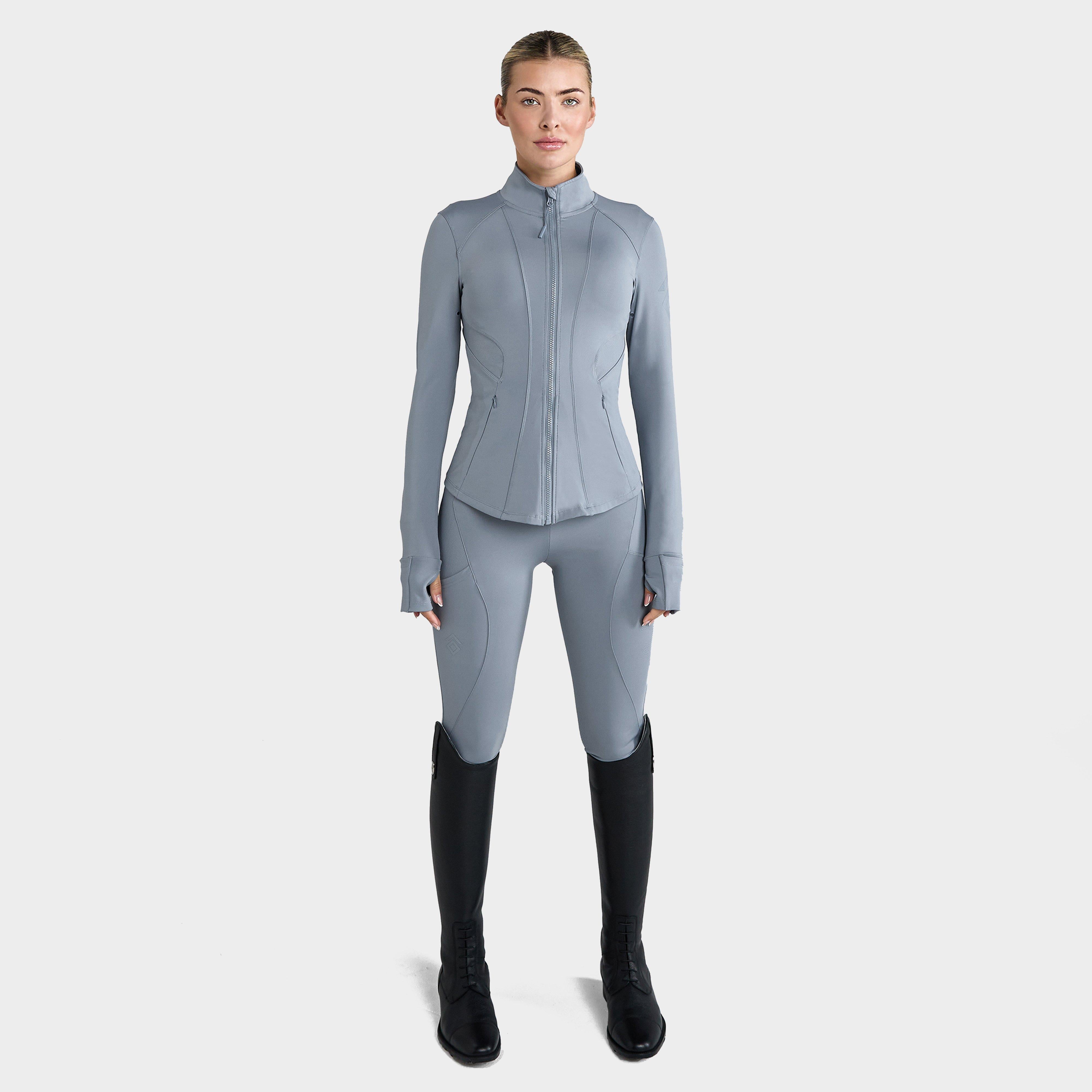 Women’s Core Full Seat Riding Leggings Ash Blue