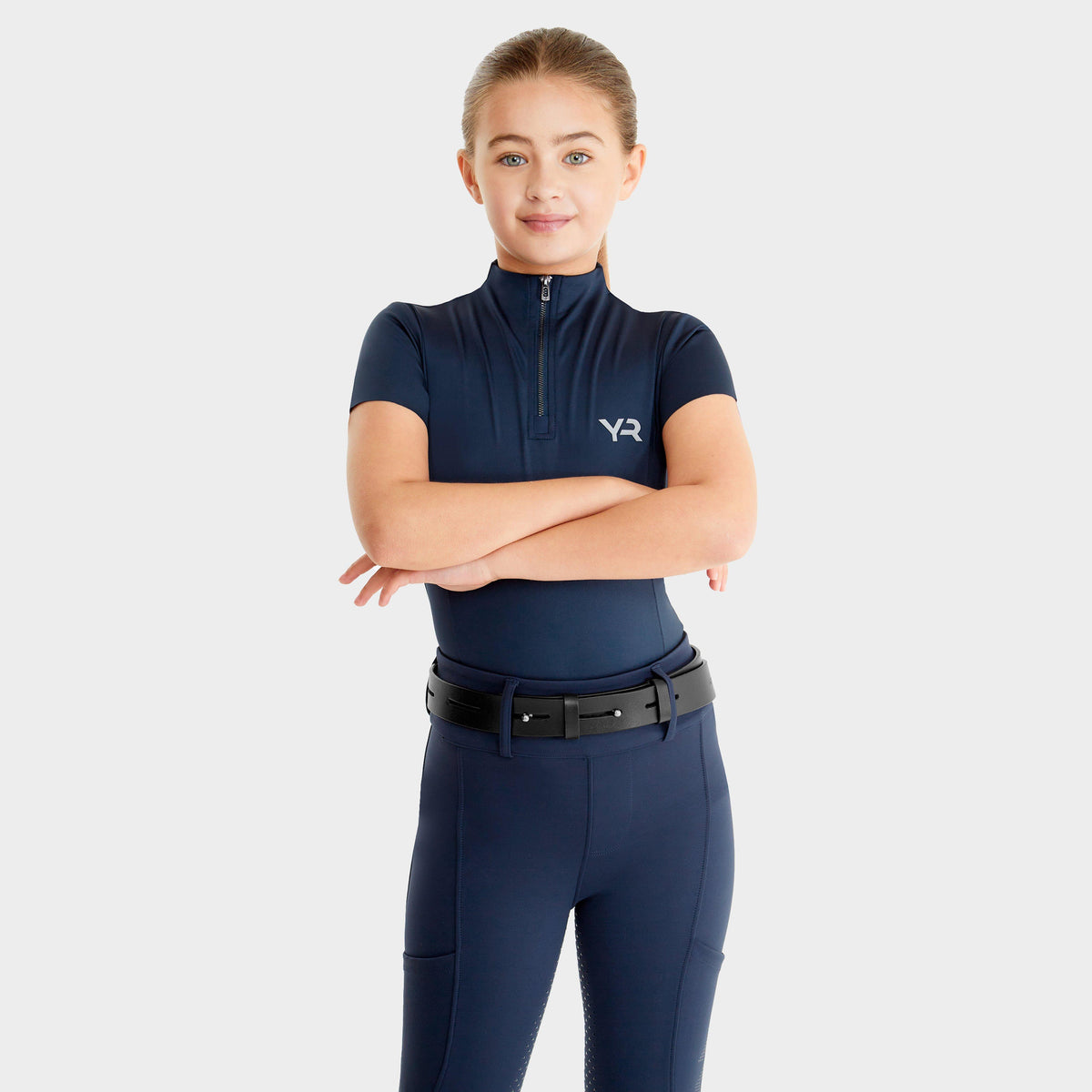 Kids' Young Rider Short Sleeve Base Layer