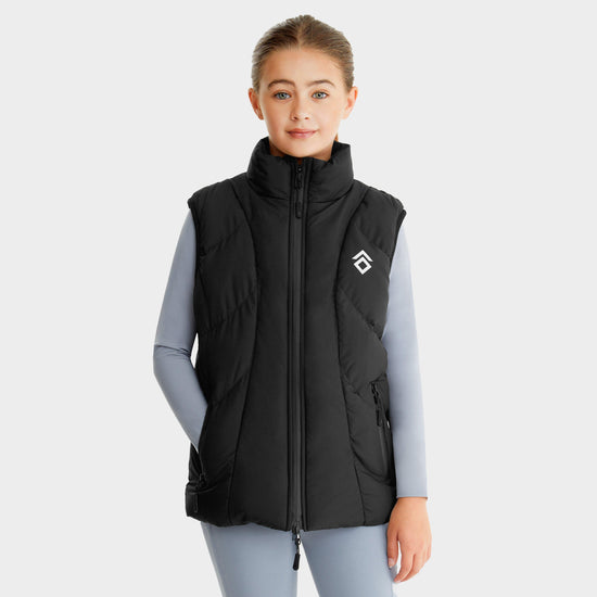 Kids' Young Rider Puffer Gilet