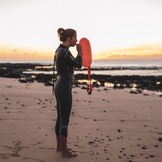 On The Go Swim Safety Buoy and Dry Bag