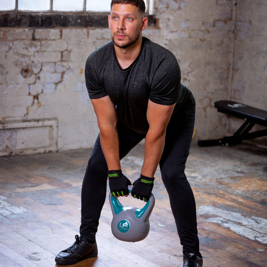 Urban Fitness Vinyl Kettlebell 12kg