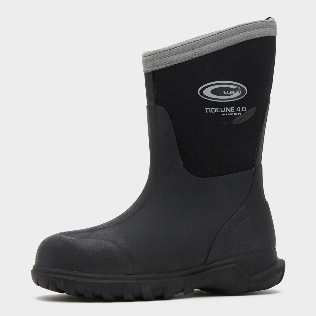 Kids Tideline Boots Black/Charcoal