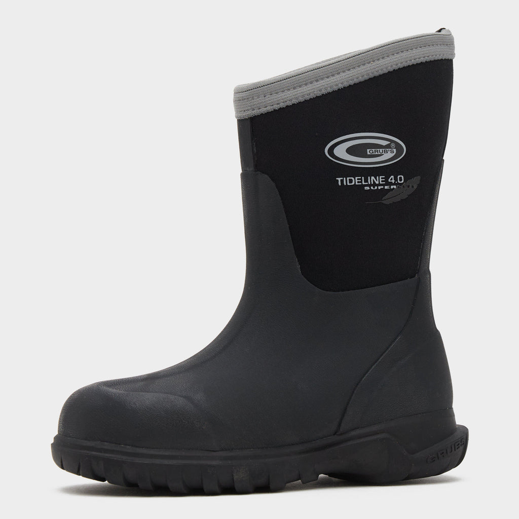 Kids Tideline Boots Black/Charcoal