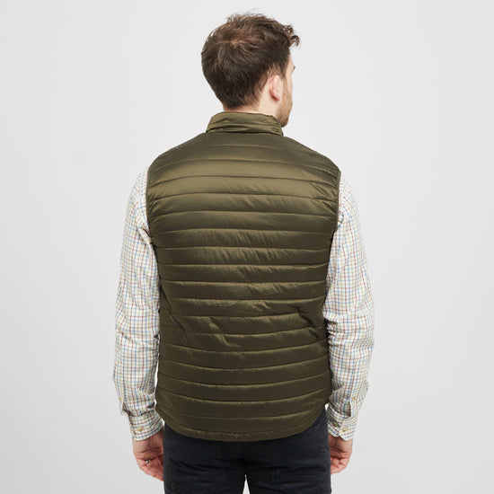 Mens Kingston Rip-Stop Gilet Olive/Merlot