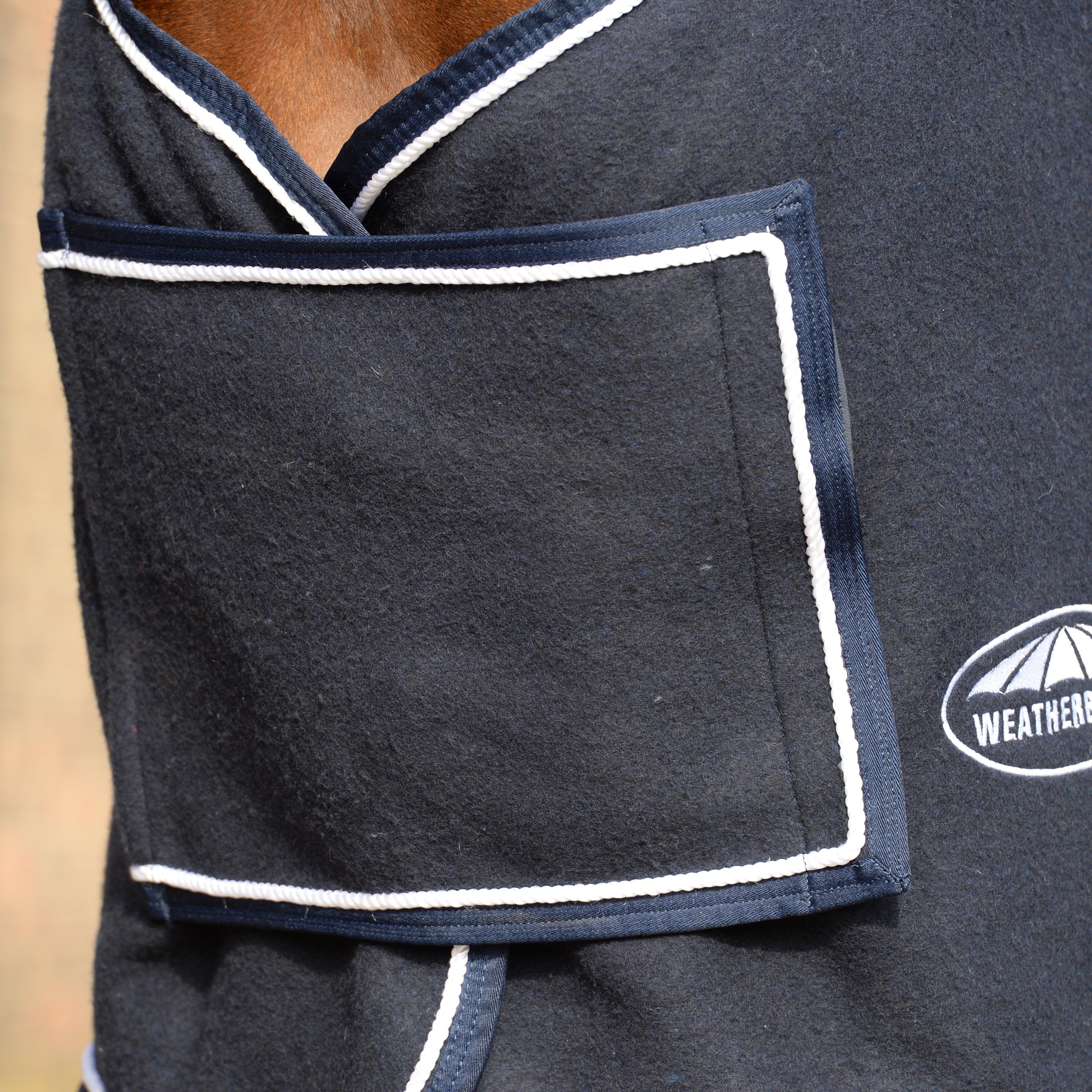 Wool Show Sheet With Chest Panel Standard Neck