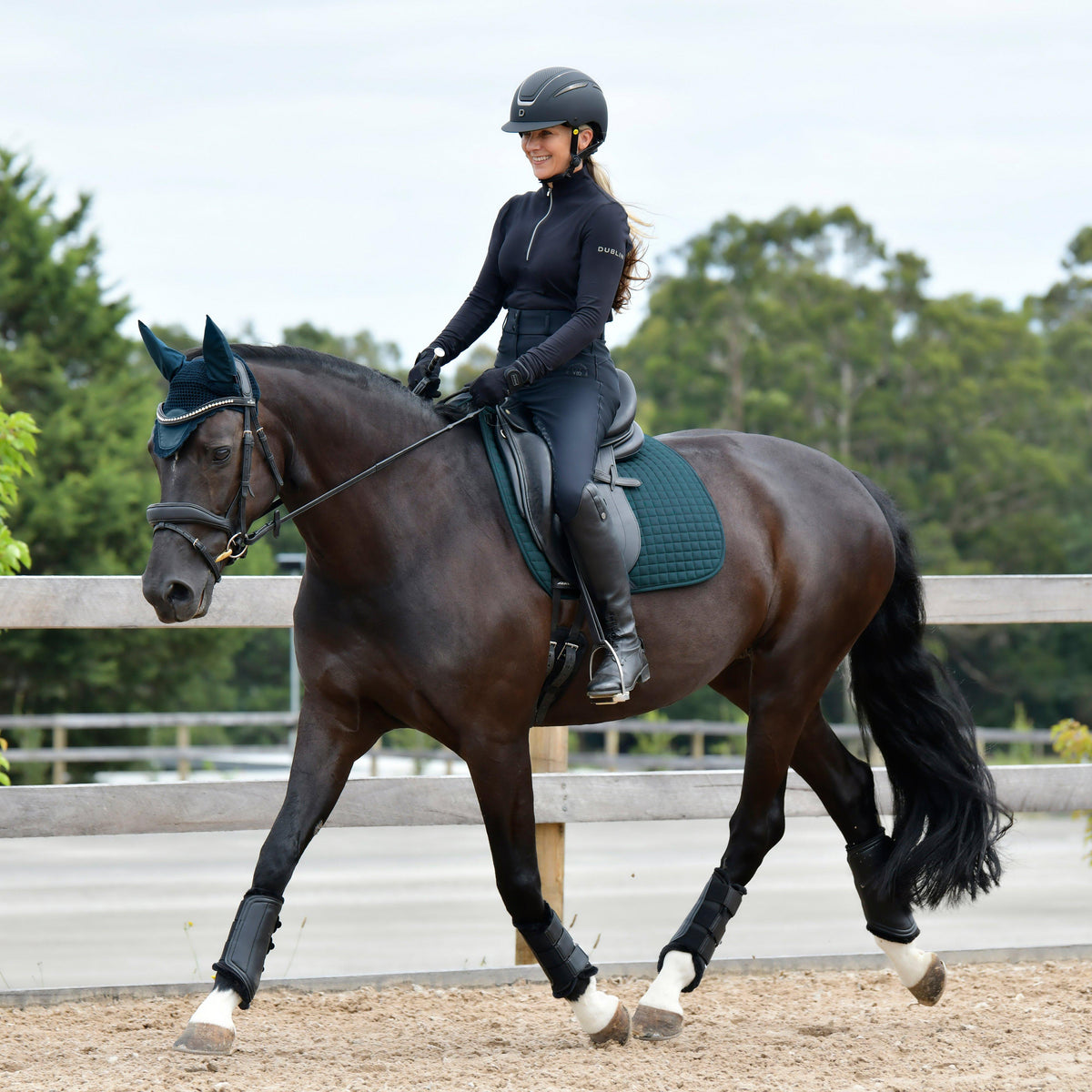 Prime Dressage Saddle Pad Reflecting Pond