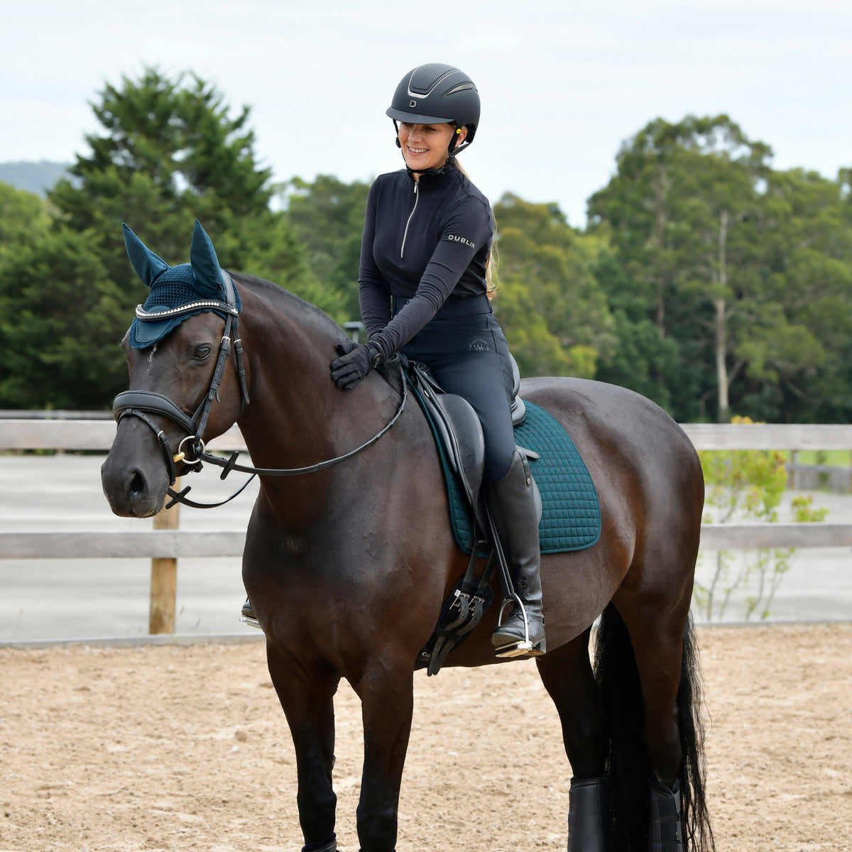 Prime Dressage Saddle Pad Reflecting Pond