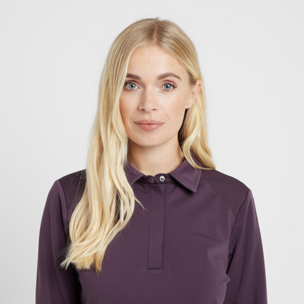 Women’s Thelma Thermal Long Sleeved Riding Polo