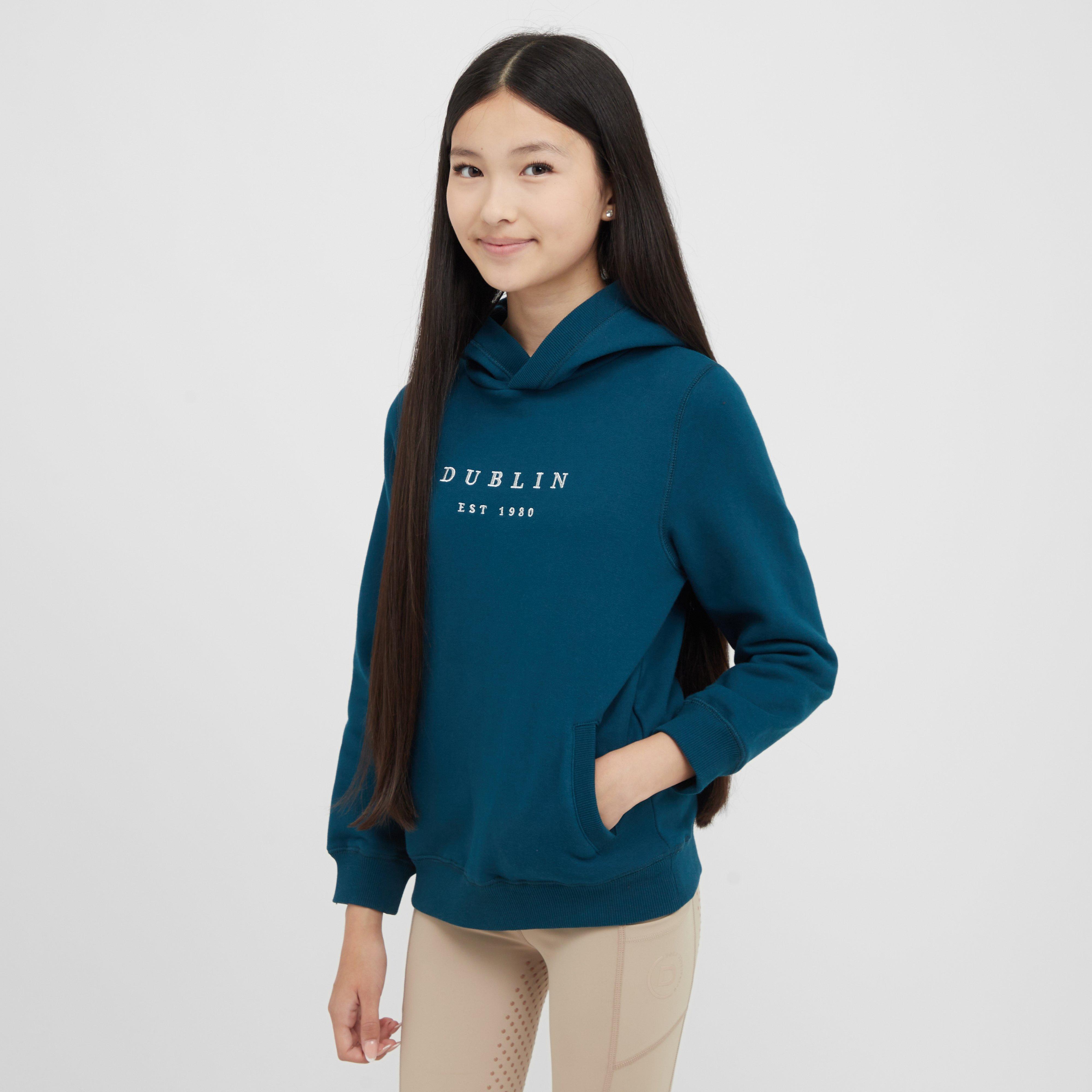 Kid's Lilah Lurex Logo Hoodie