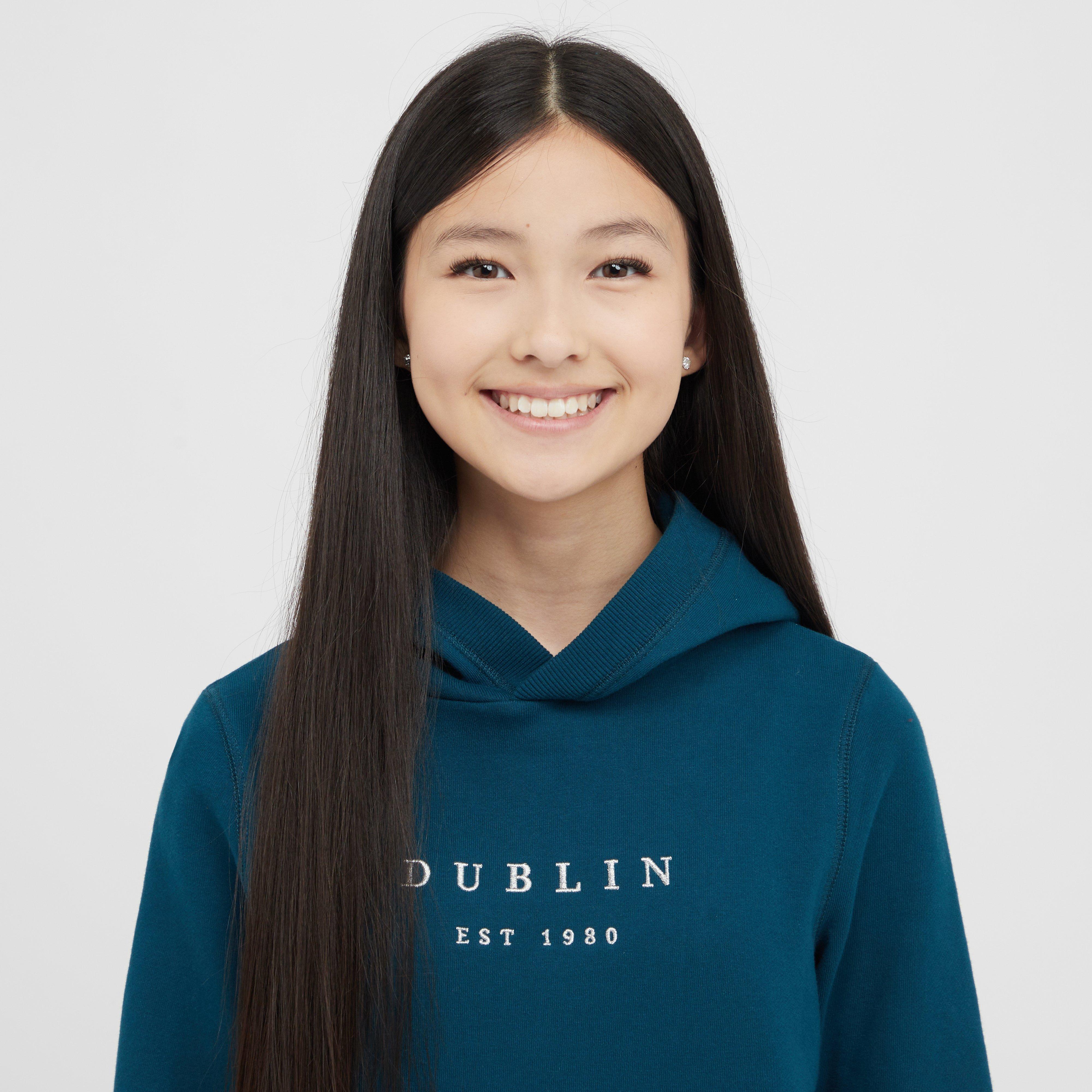 Kid's Lilah Lurex Logo Hoodie