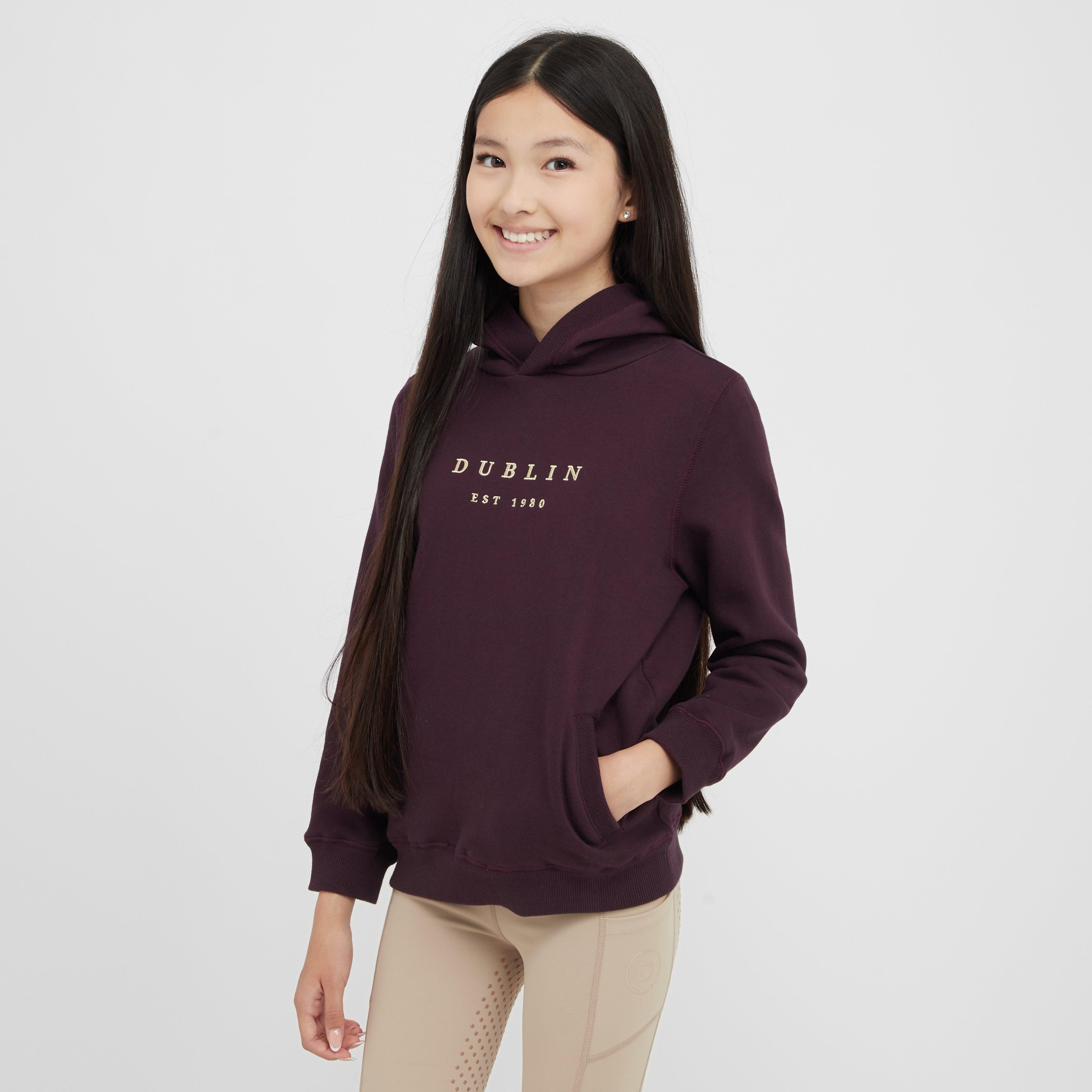 Kid's Lilah Lurex Logo Hoodie
