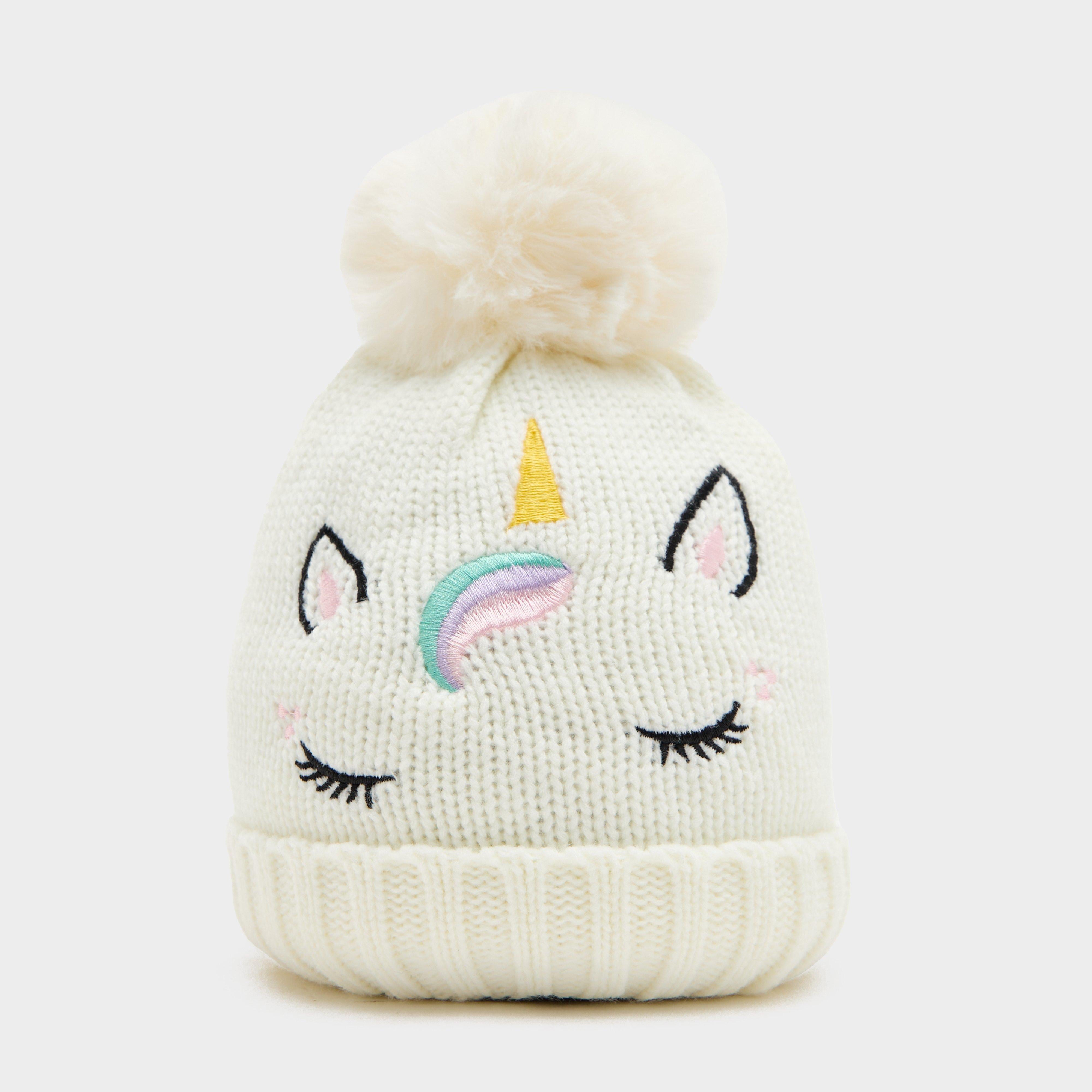 Kids' Embroidered Unicorn Beanie