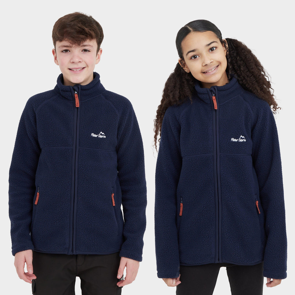Kids’ Full Zip Borg Fleece