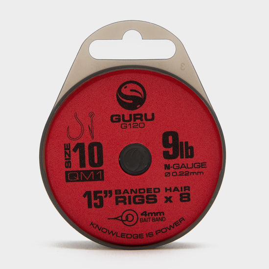 Guru QM1 Standard Hair Rig Size 10