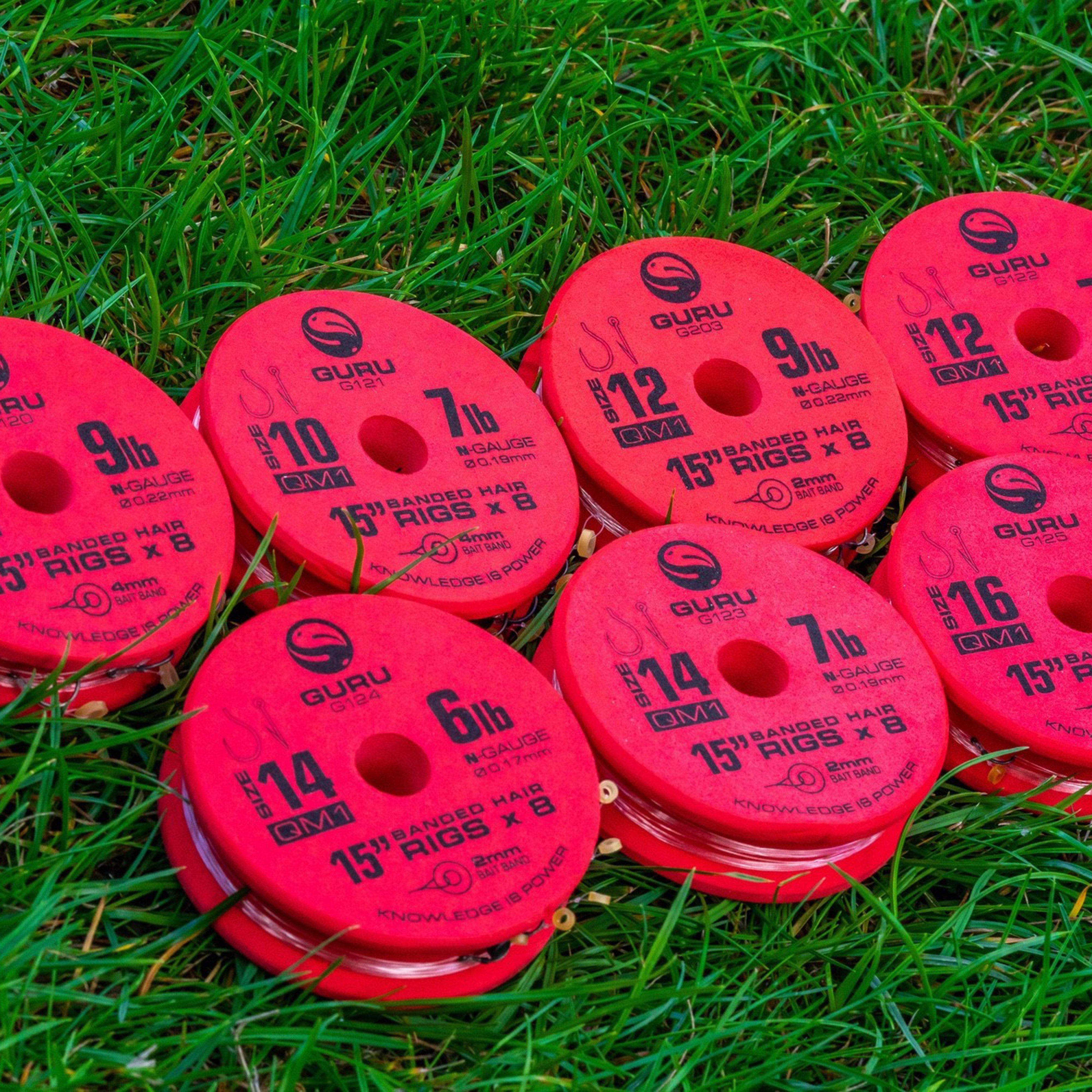 Guru QM1 Standard Hair Rig Size 12