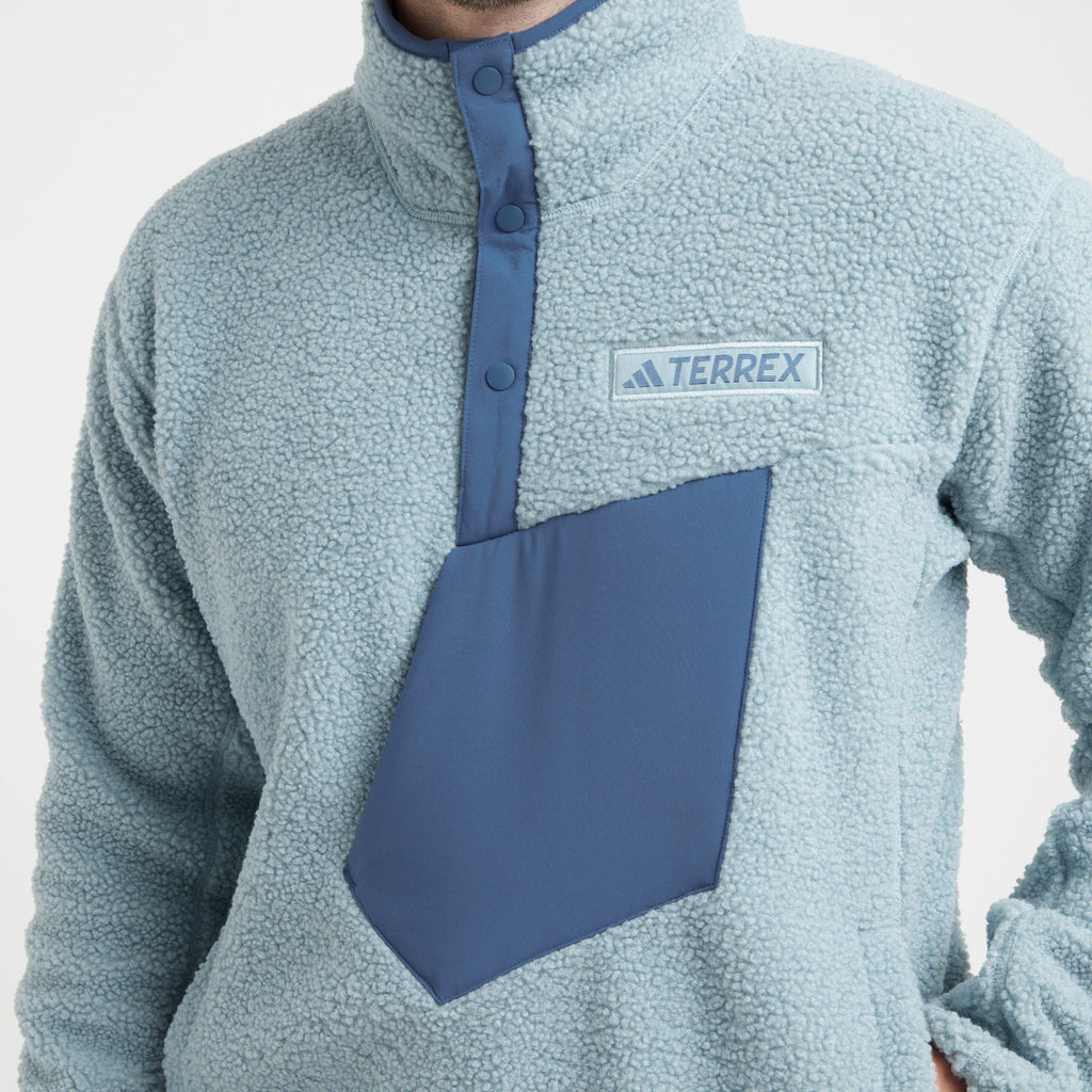 Men’s Xploric High Pile Fleece Pullover Sweatshirt