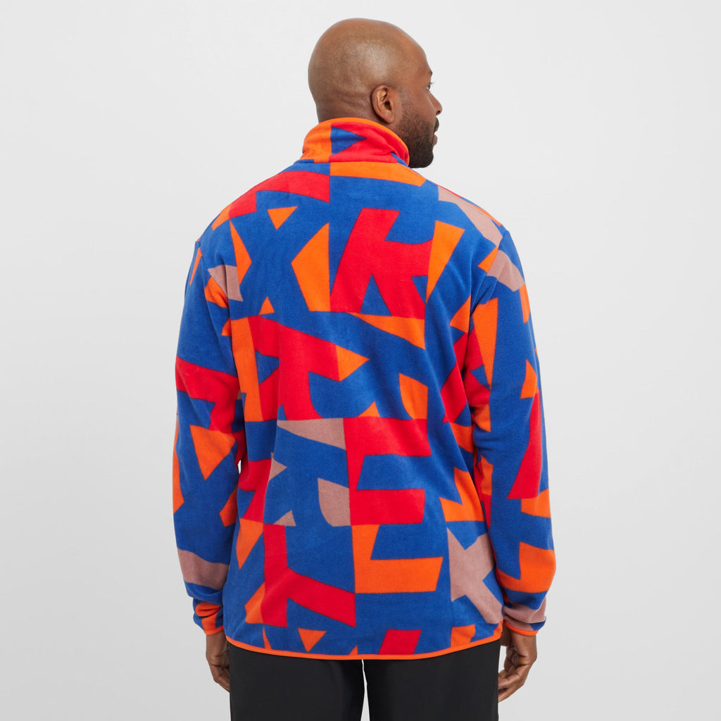 Men’s Multi Printed Full-Zip Fleece Jacket