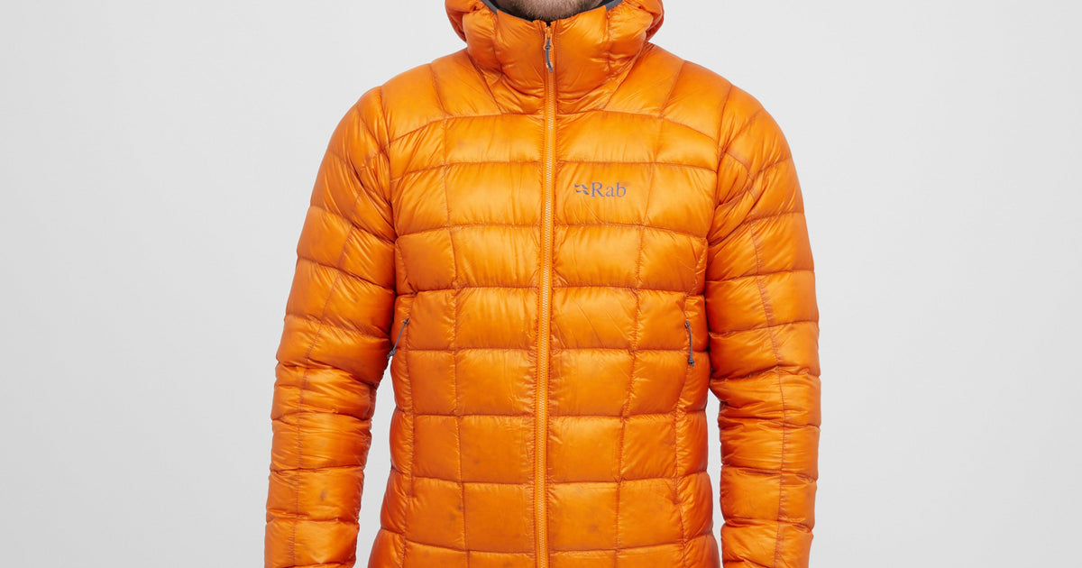 Orange Rab Men’s Mythic Alpine Down Jacket – GO Outdoors