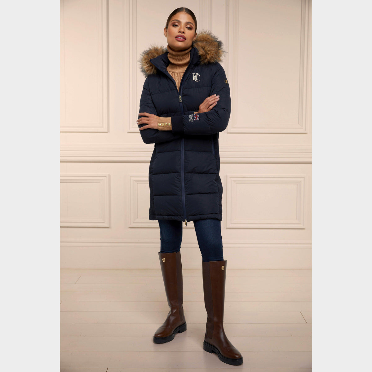 Womens Team Padded Coat