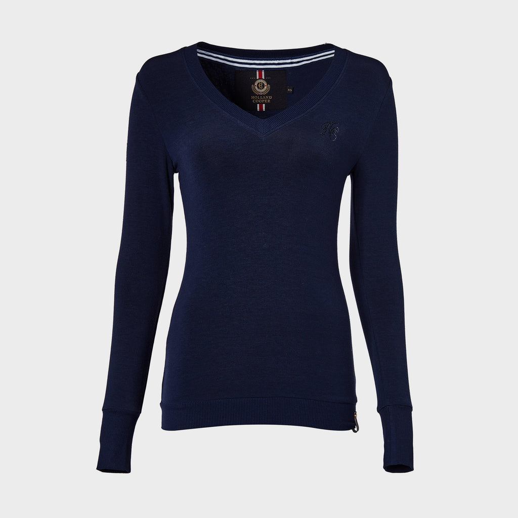 Womens Soft Touch V-Neck Sweater