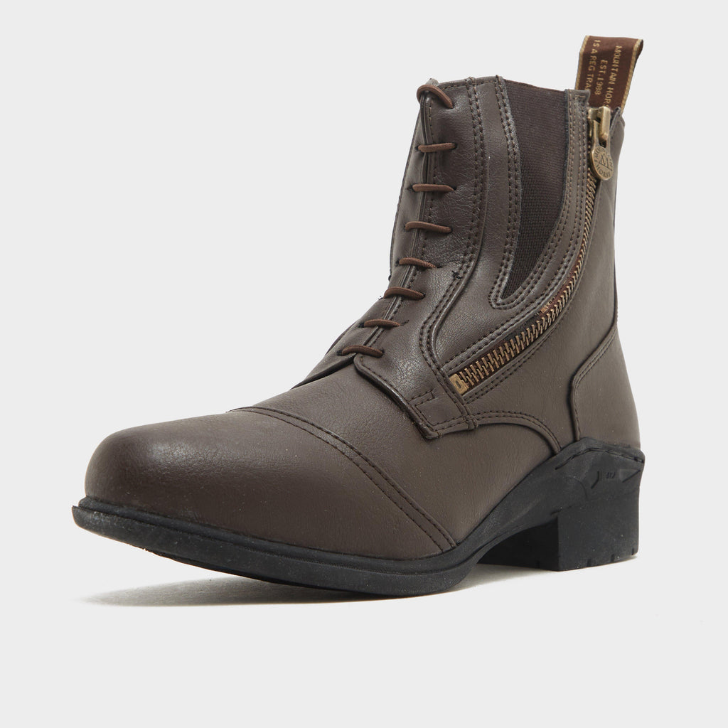 Women’s Veganza Side Zip Paddock Boots