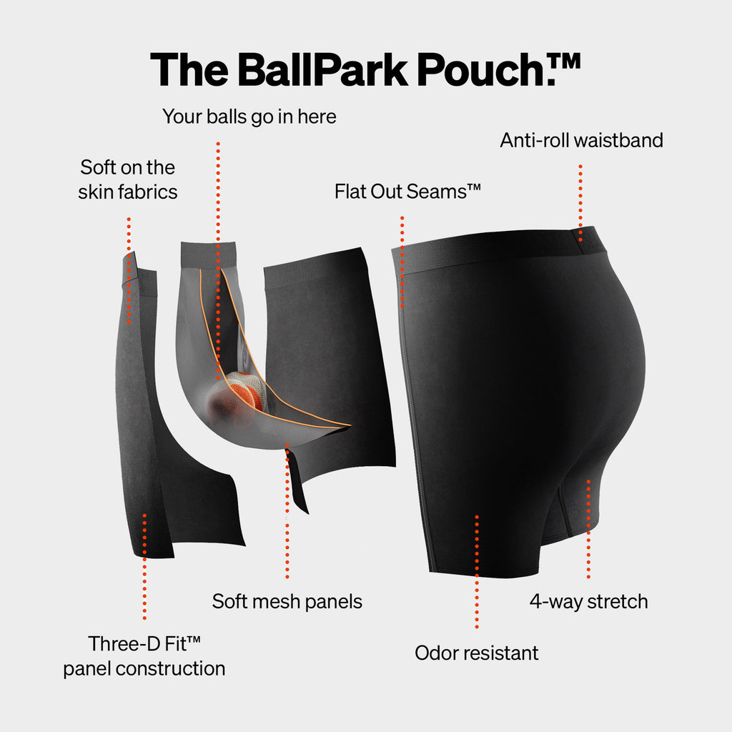 Men’s Quest Quick-Dry Mesh Boxer Briefs 2 Pack
