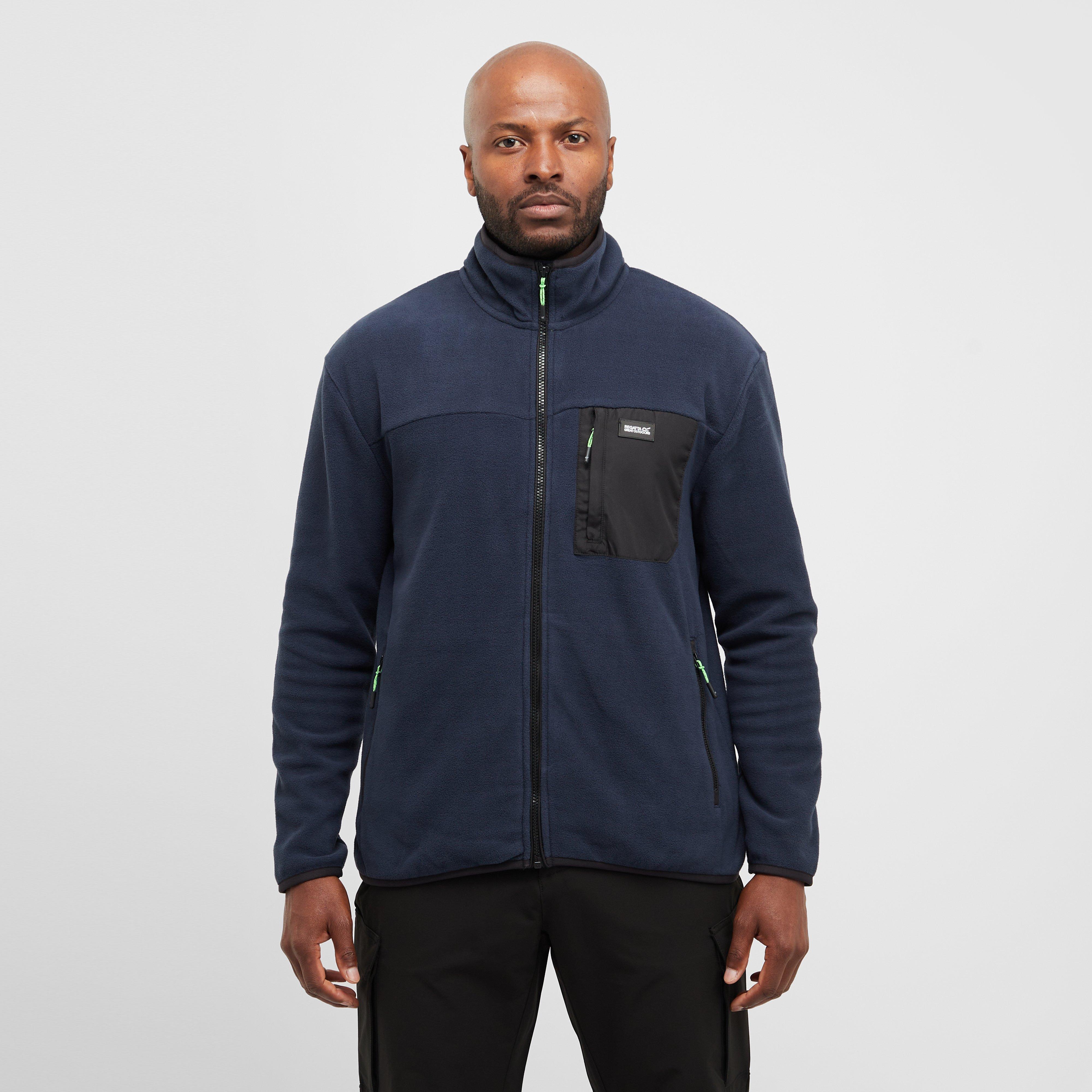 Navy Regatta Men's Frankie Half Zip Fleece – GO Outdoors