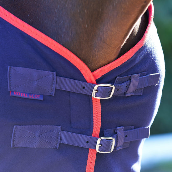 Original Fleece Standard Neck Rug Navy/Red