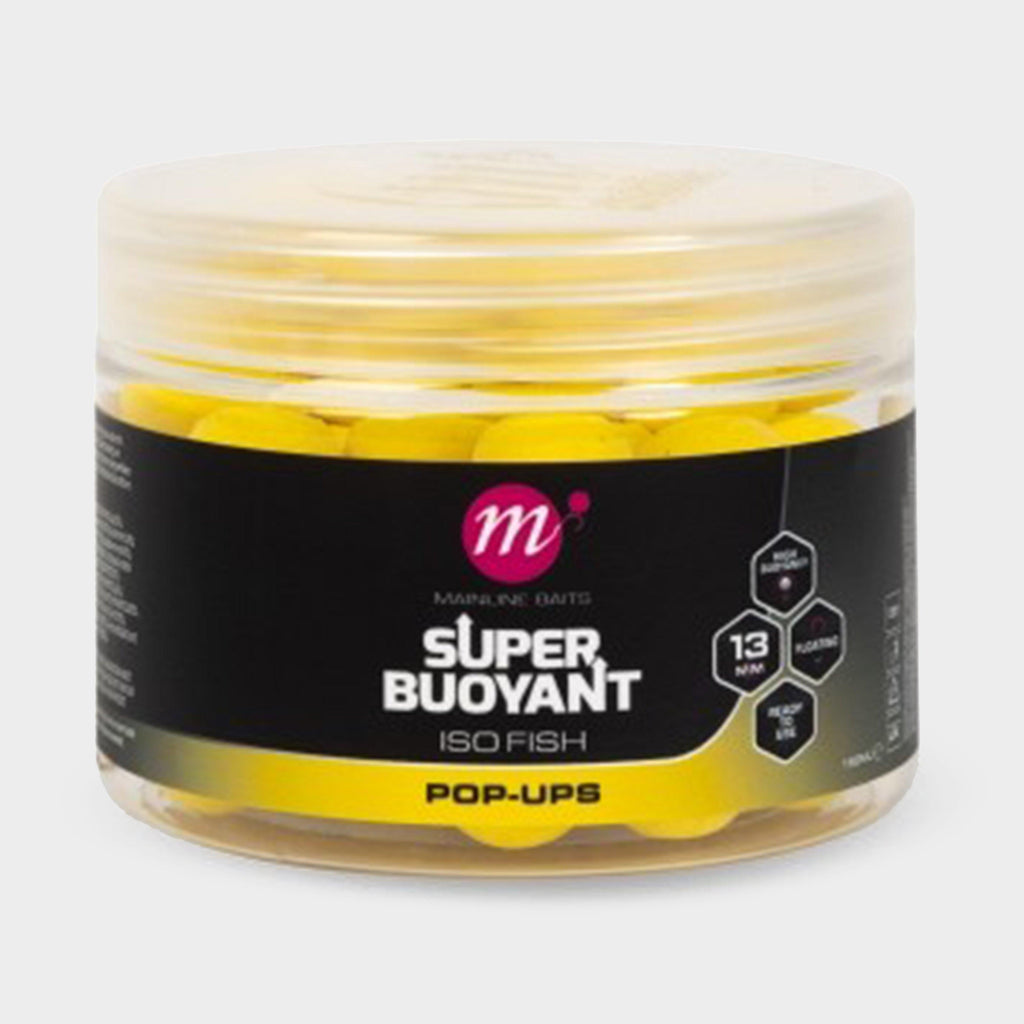 Super Buoyant Pop Ups ISO Fish Yellow 13mm
