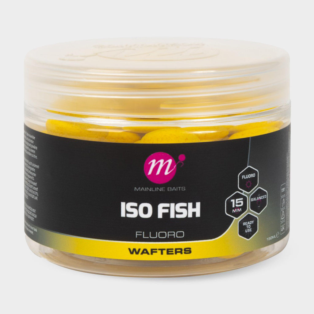 Fluoro Wafters 15mm ISO Fish Yellow