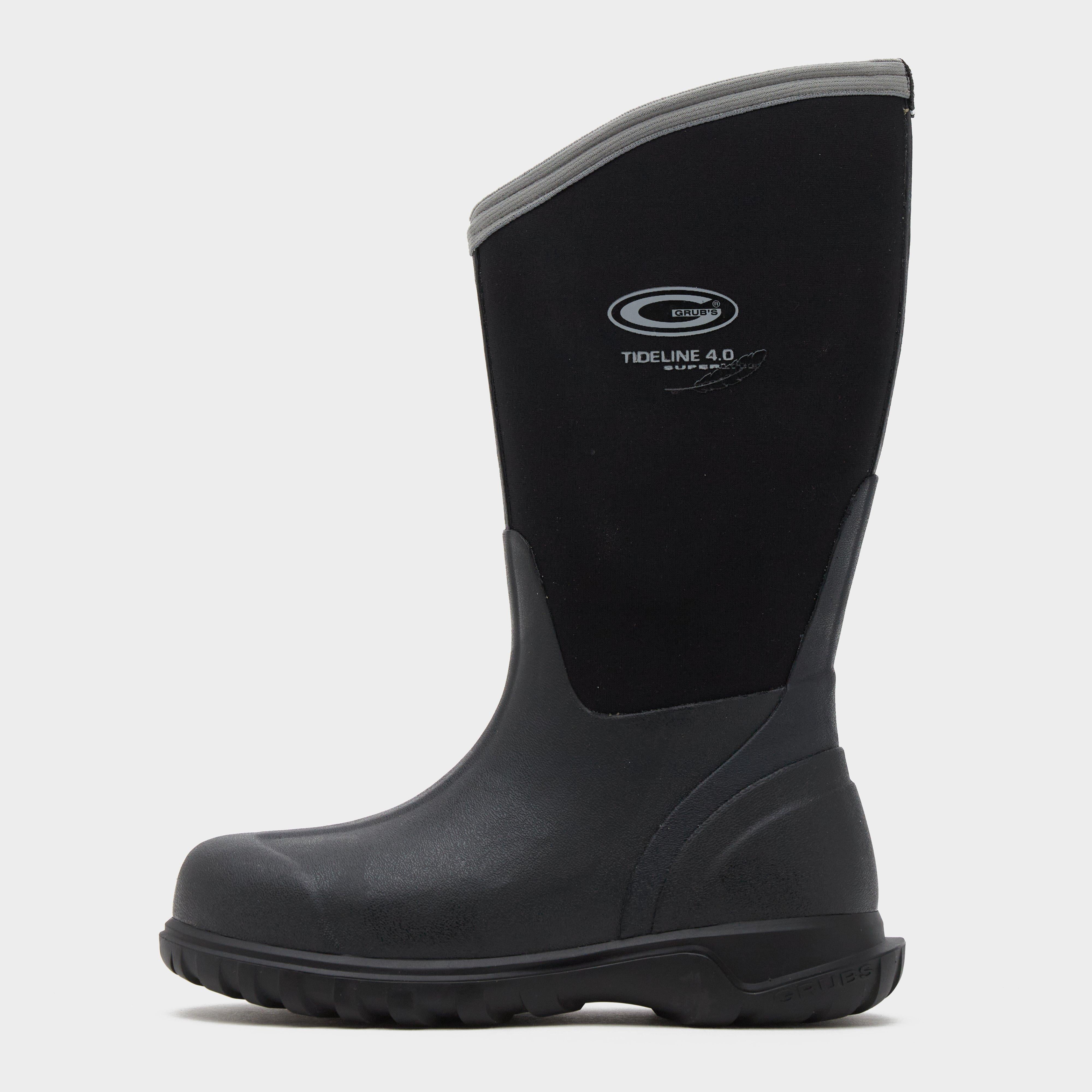 Kids Tideline Boots Black/Charcoal