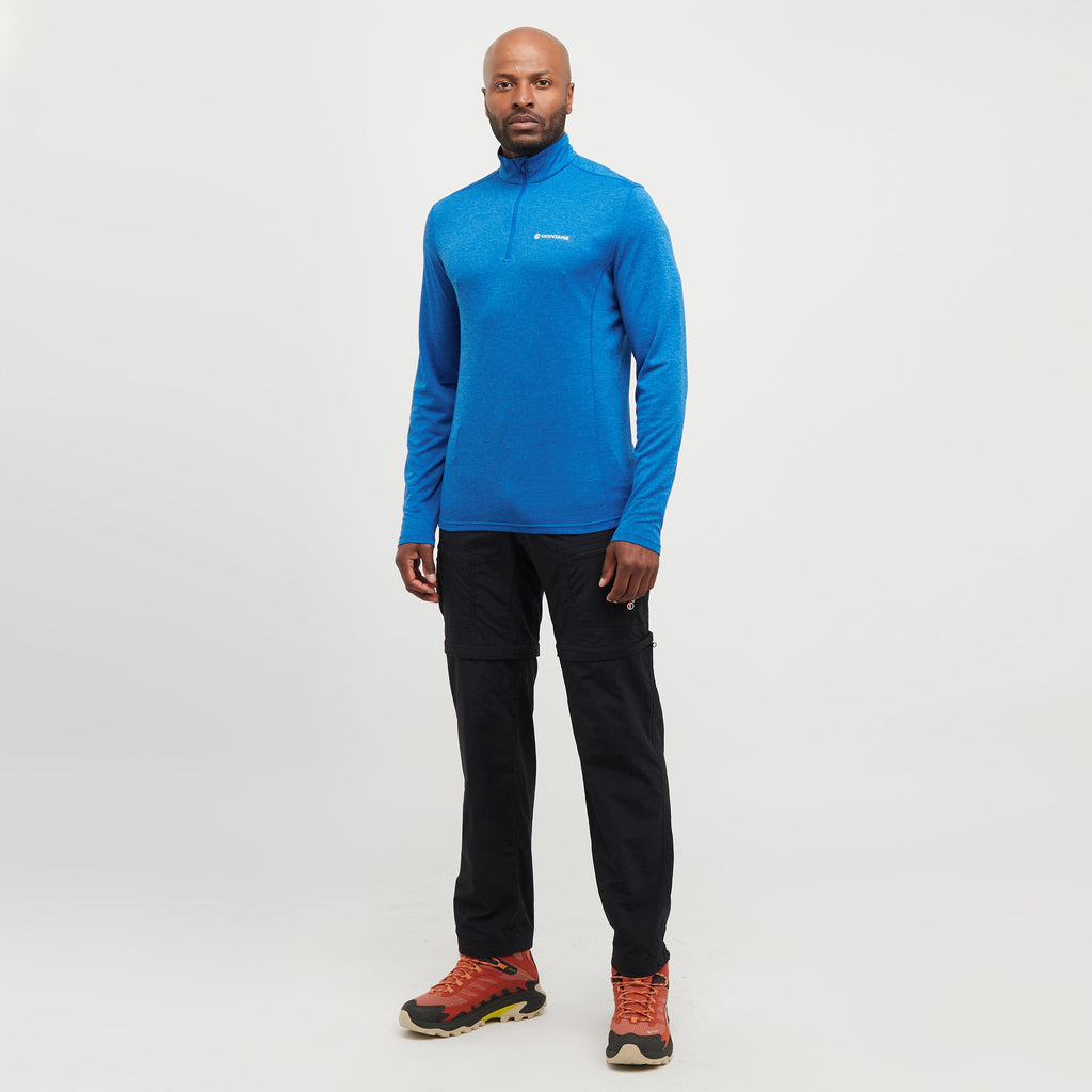 Men’s Dart Zip Neck T-Shirt