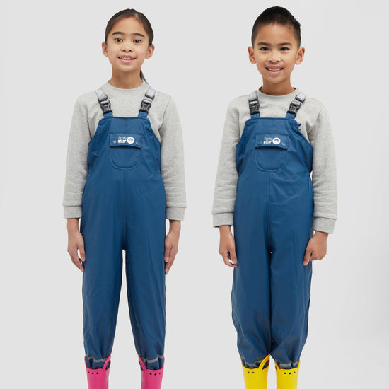 Kids' Forest Leader Fleece Lined Printed Dungarees