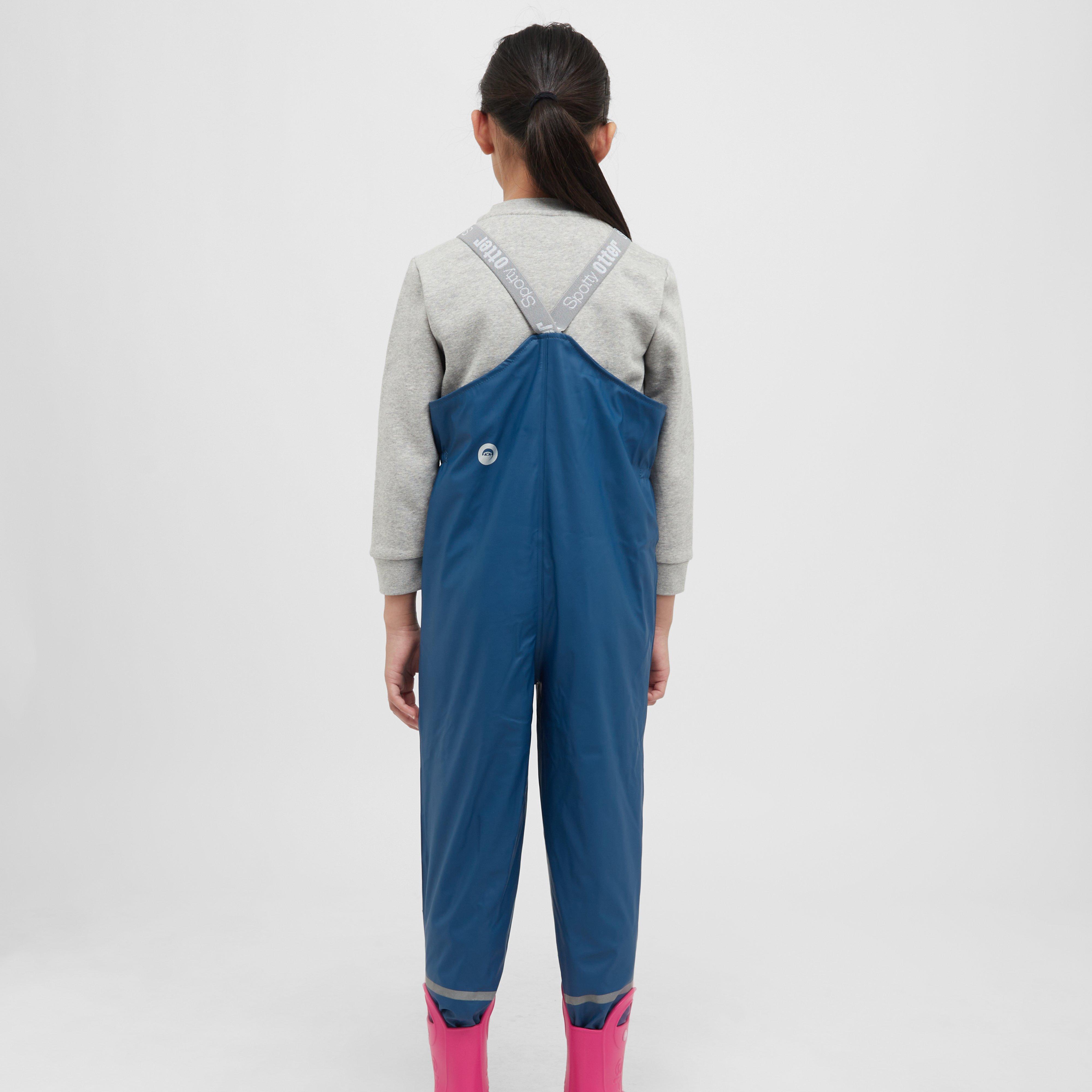 Kids' Forest Leader Fleece Lined Printed Dungarees