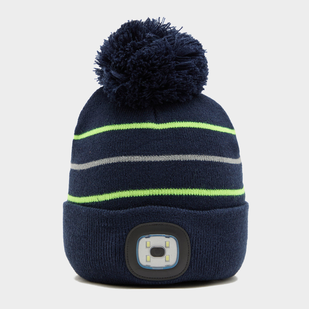 Kids’ Alva LED Pom Beanie Hat