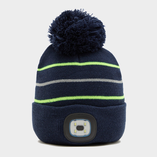 Kids’ Alva LED Pom Beanie Hat
