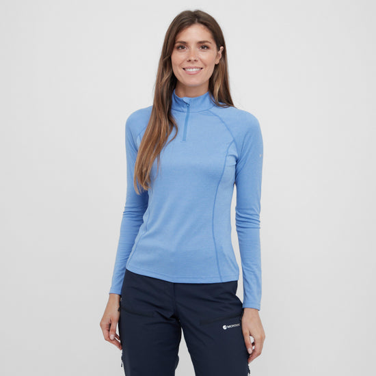 Women's Dart Zip Neck T-Shirt