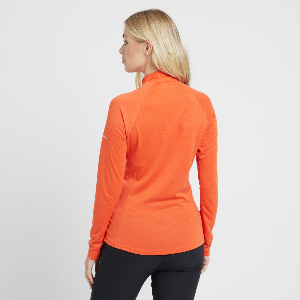 Women's Dart Zip Neck T-Shirt