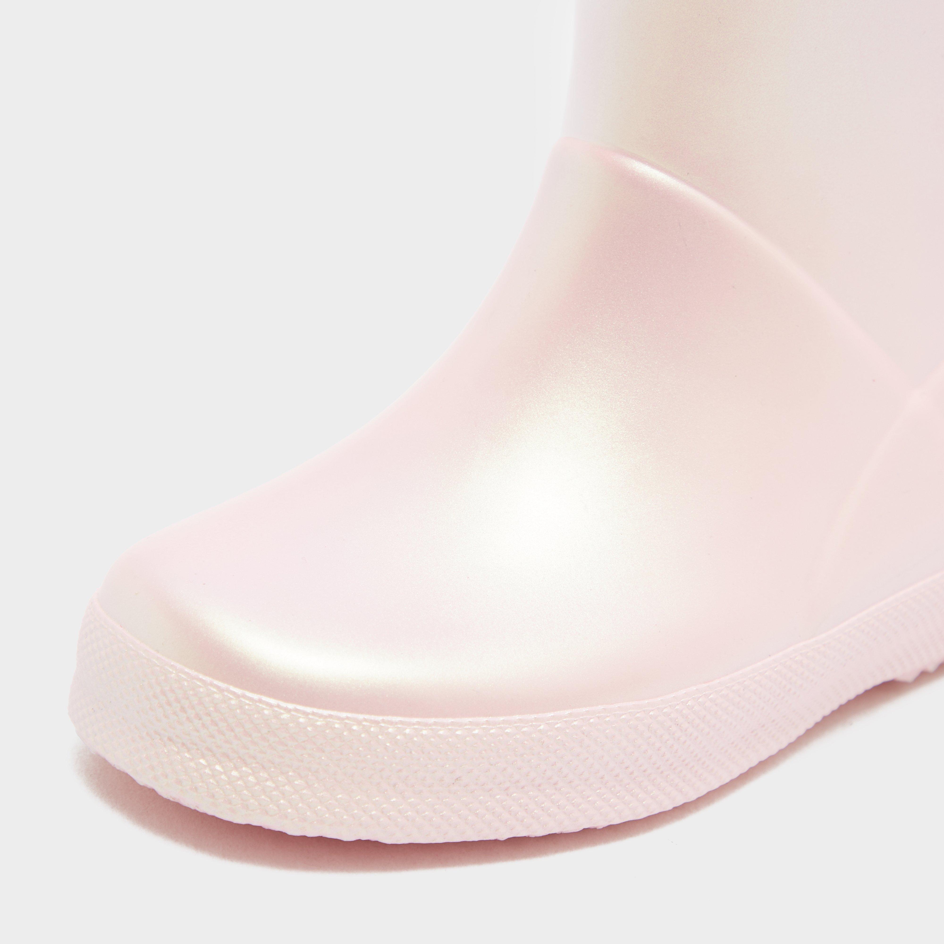 Kids First Classic Wellington Boots Bella Pink Pearl