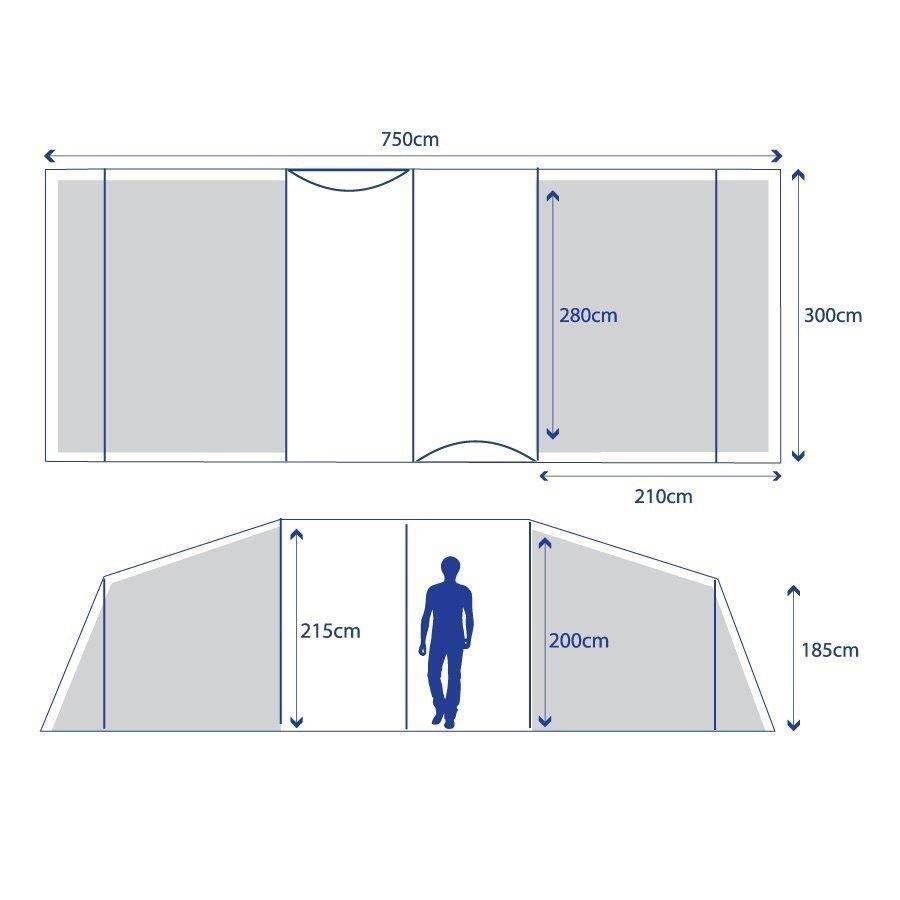 Refurbished Air 8 Tent