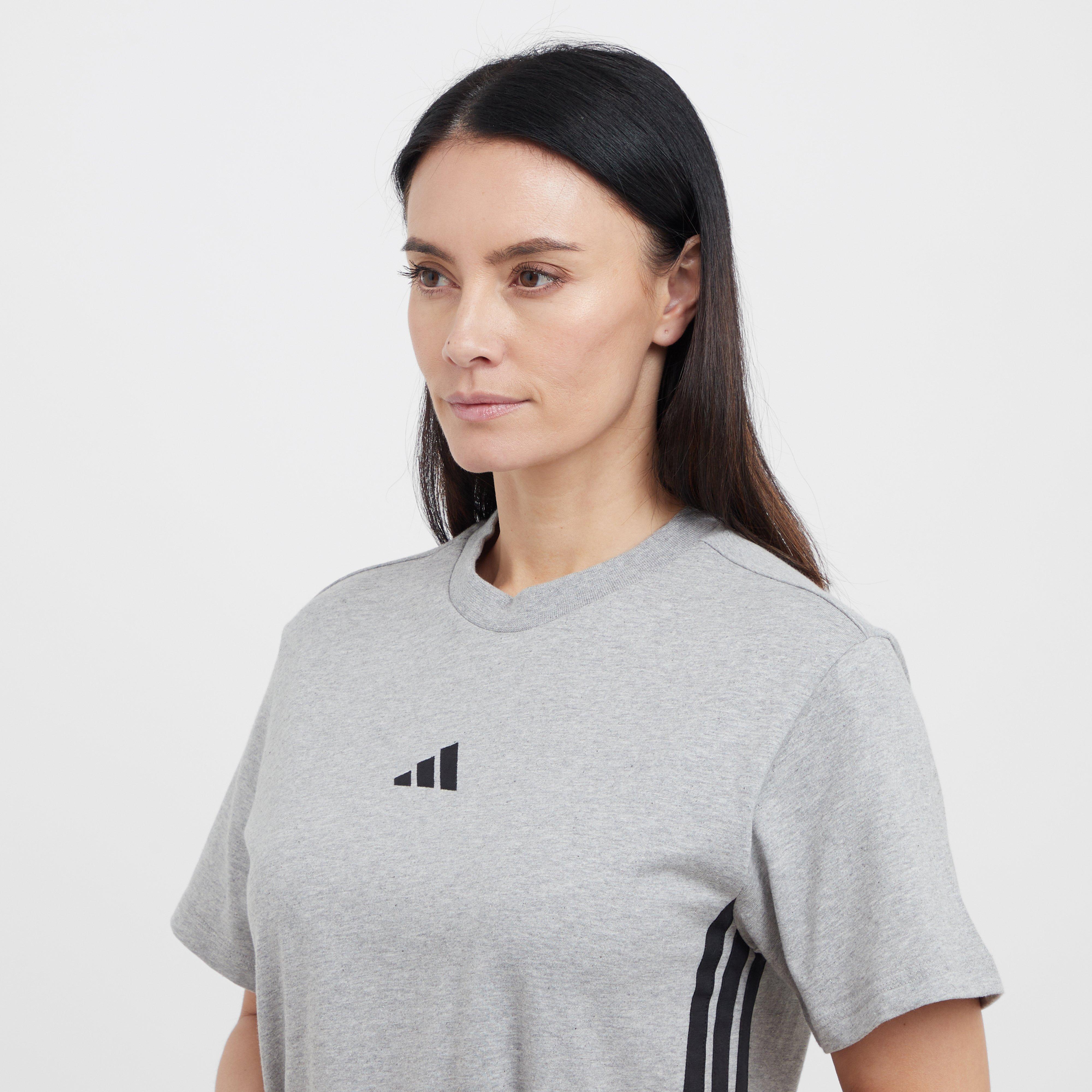 Women's Essentials 3-Stripes Cotton T-Shirt