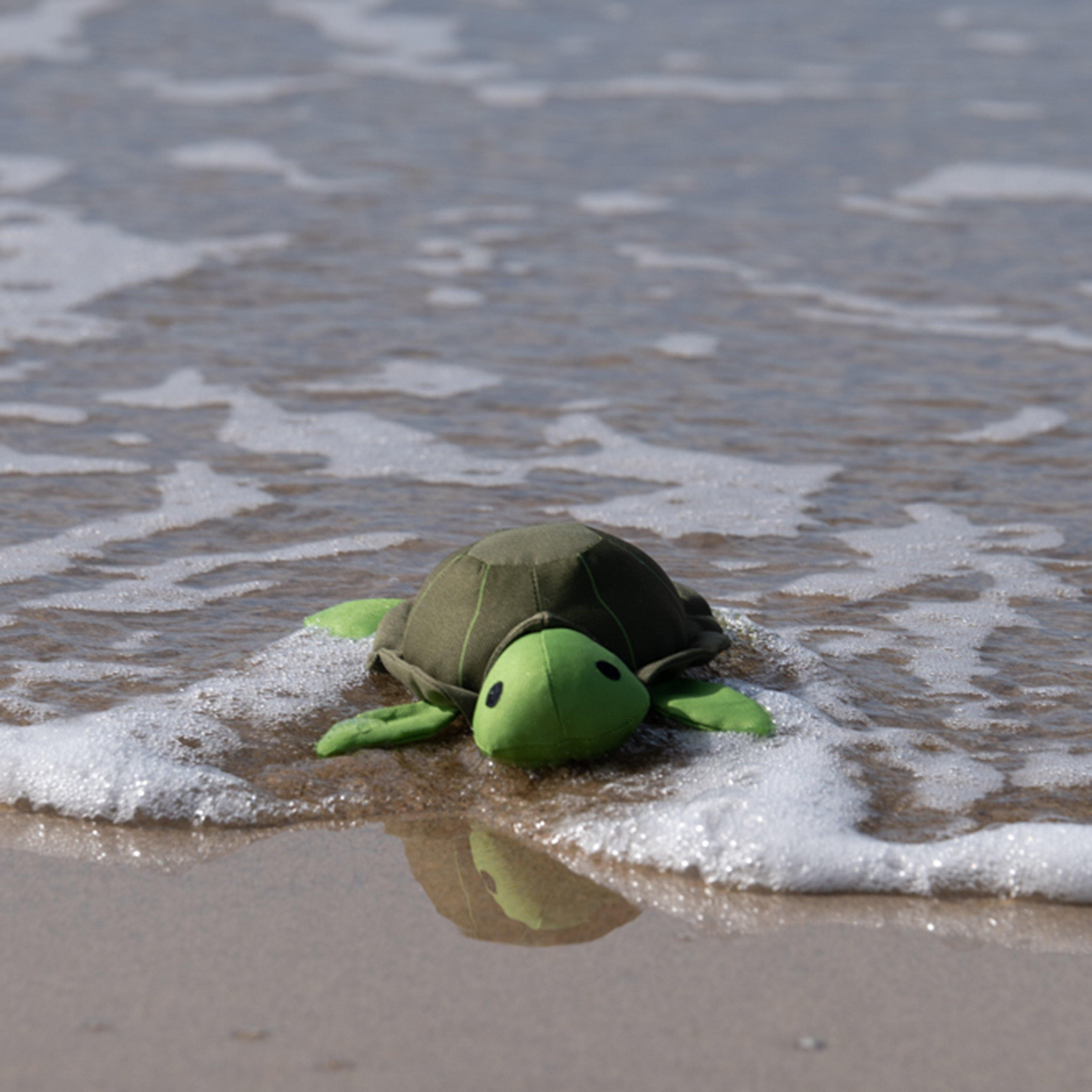 Planet Tessi Turtle Plush Dog Toy