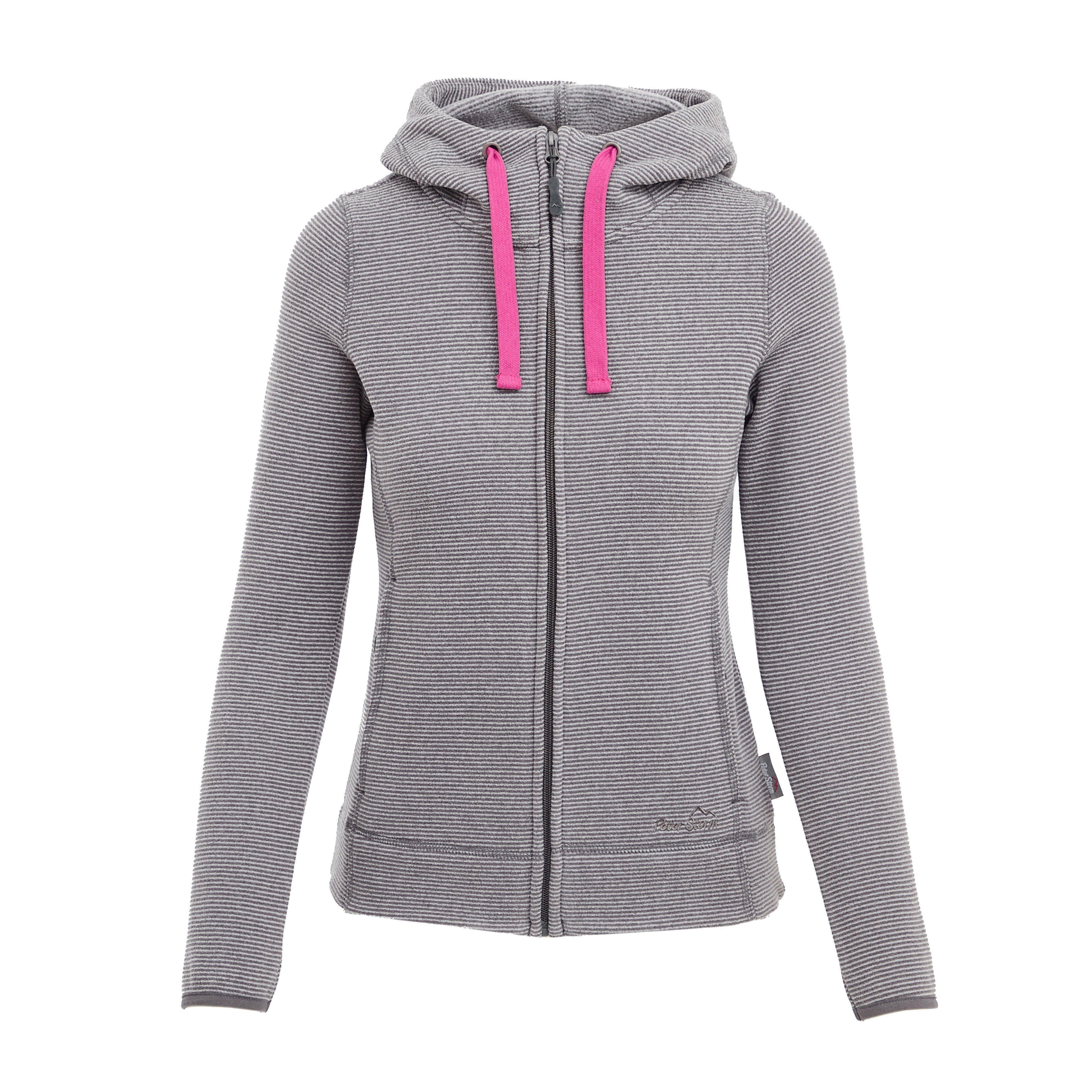Grey Peter Storm Women's Full Zip Hooded Stretch Fleece – GO Outdoors