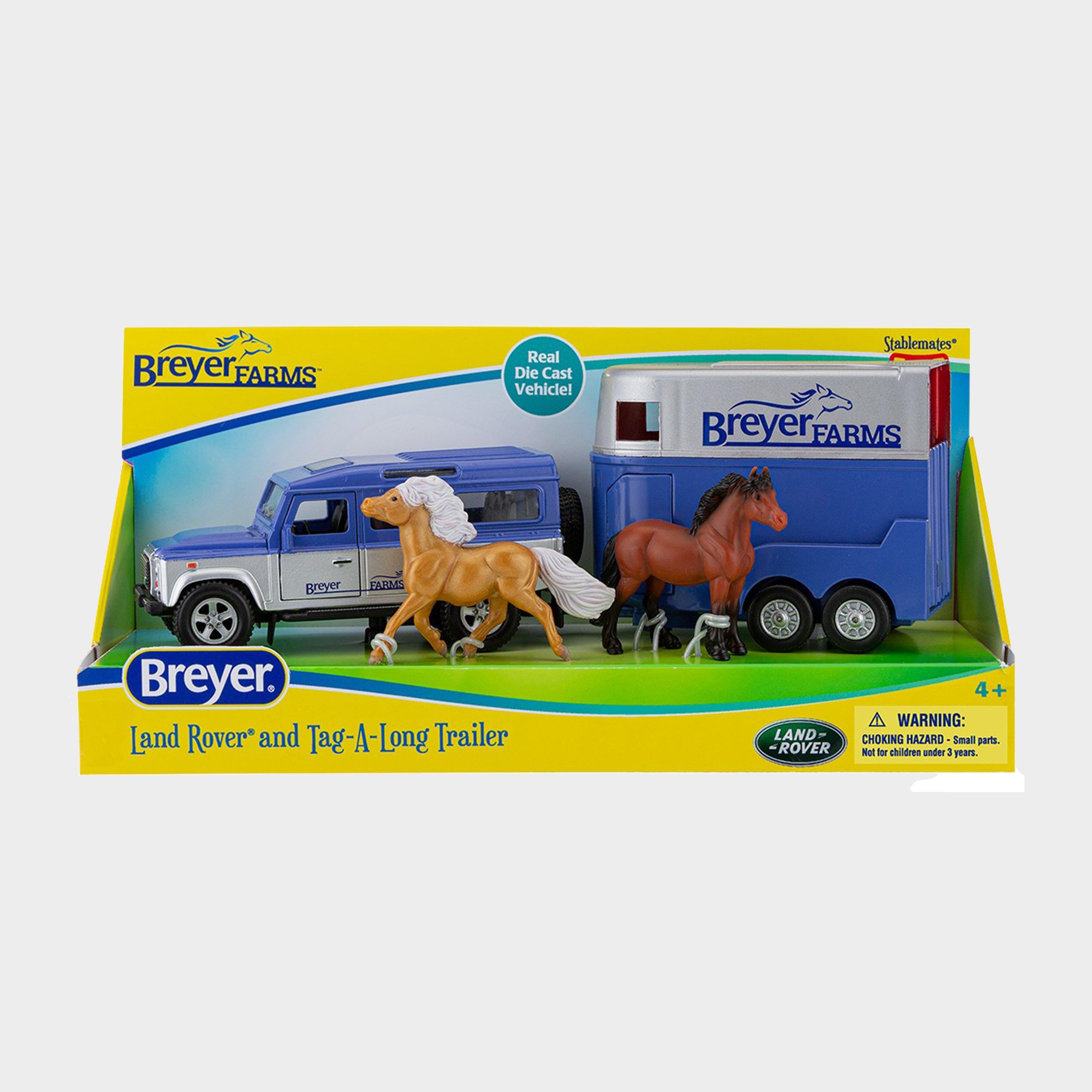 Land Rover And Tag-A-Long Horse Trailer