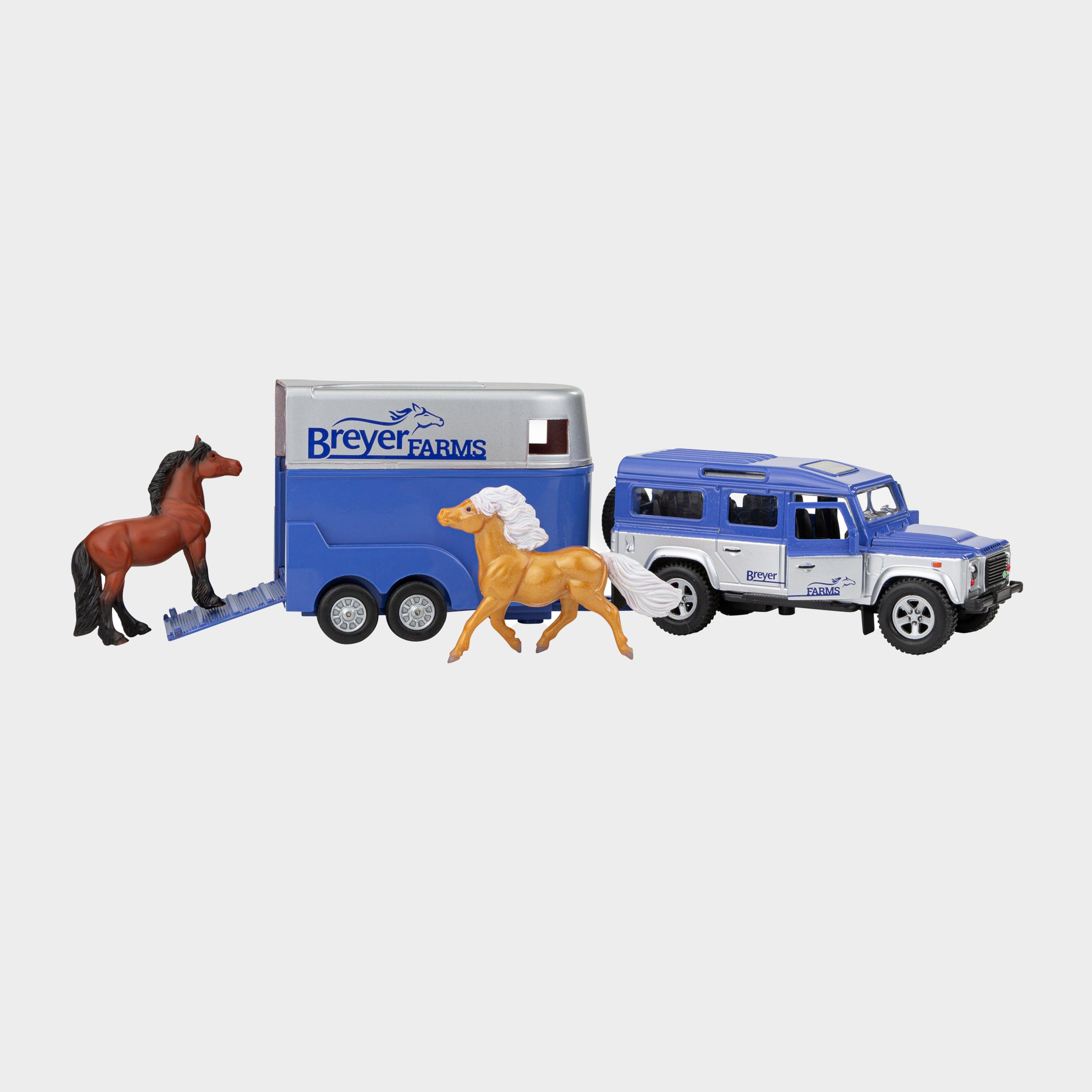 Land Rover And Tag-A-Long Horse Trailer