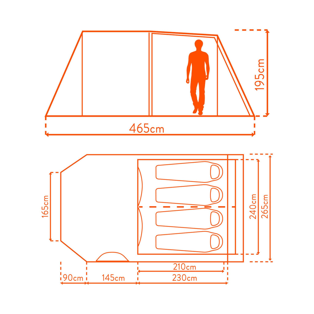 Refurbished Air 400 Tent