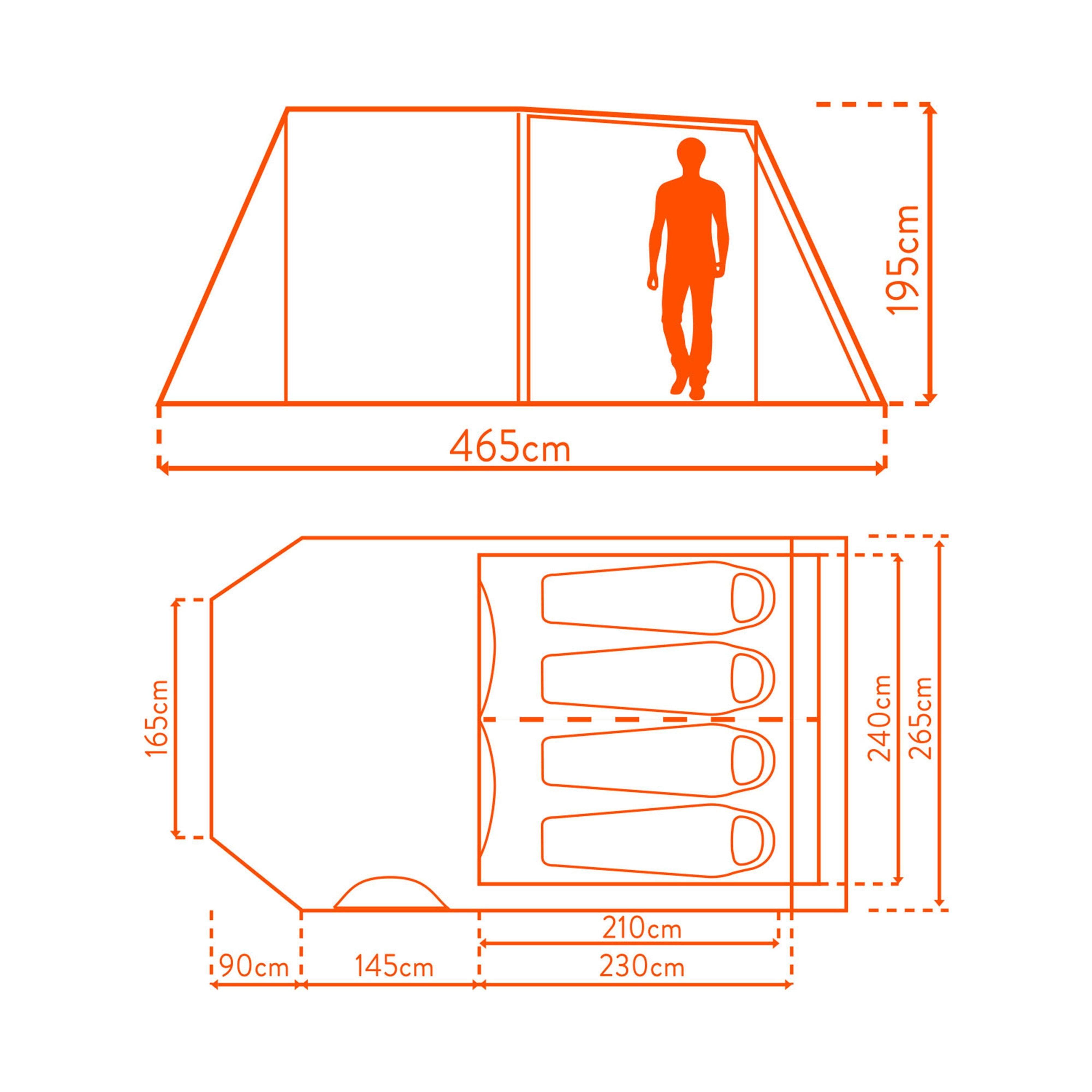 Refurbished Air 400 Tent
