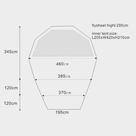 Refurbished Lavvu Air Elite Tipi Tent