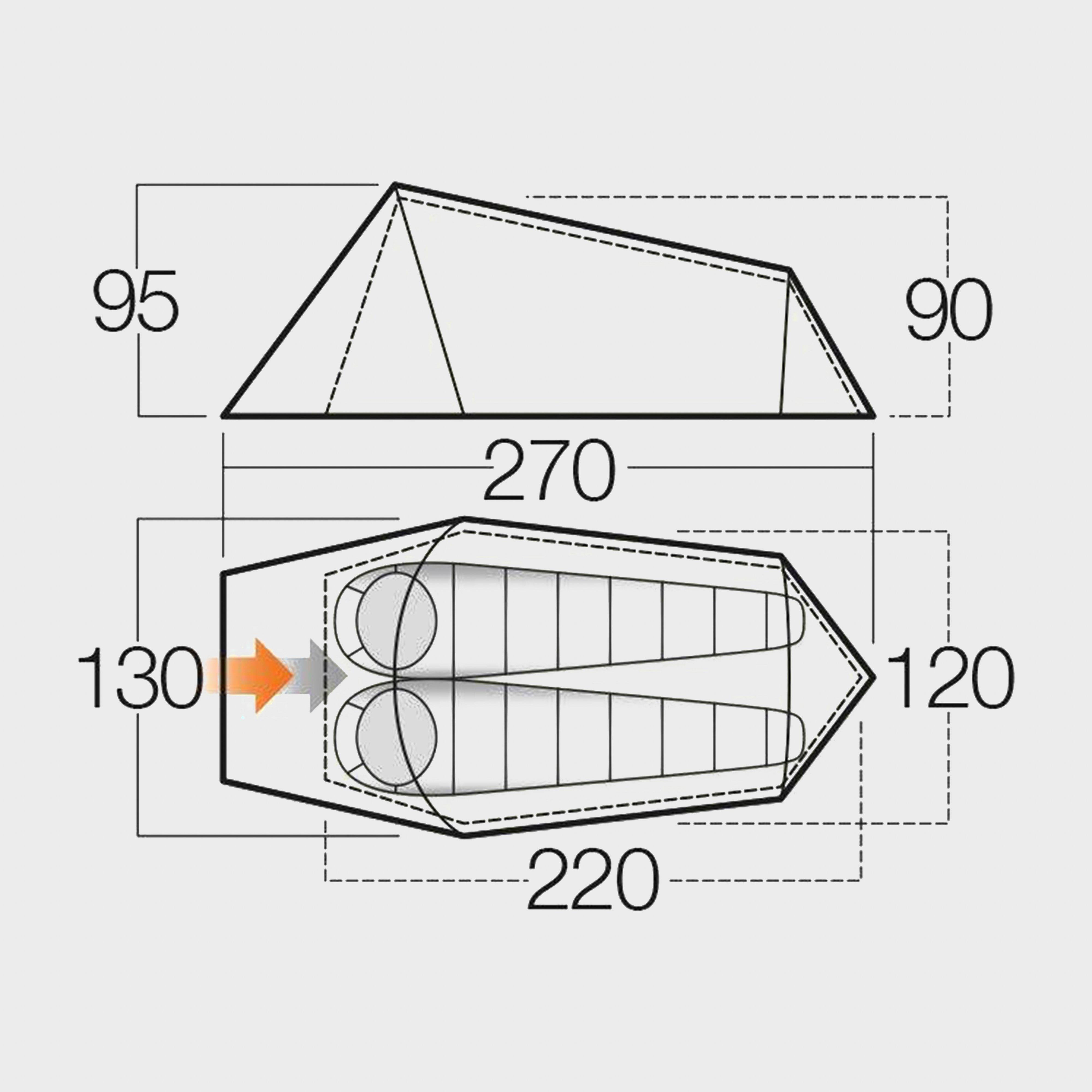 Refurbished Nyx 200 Tent